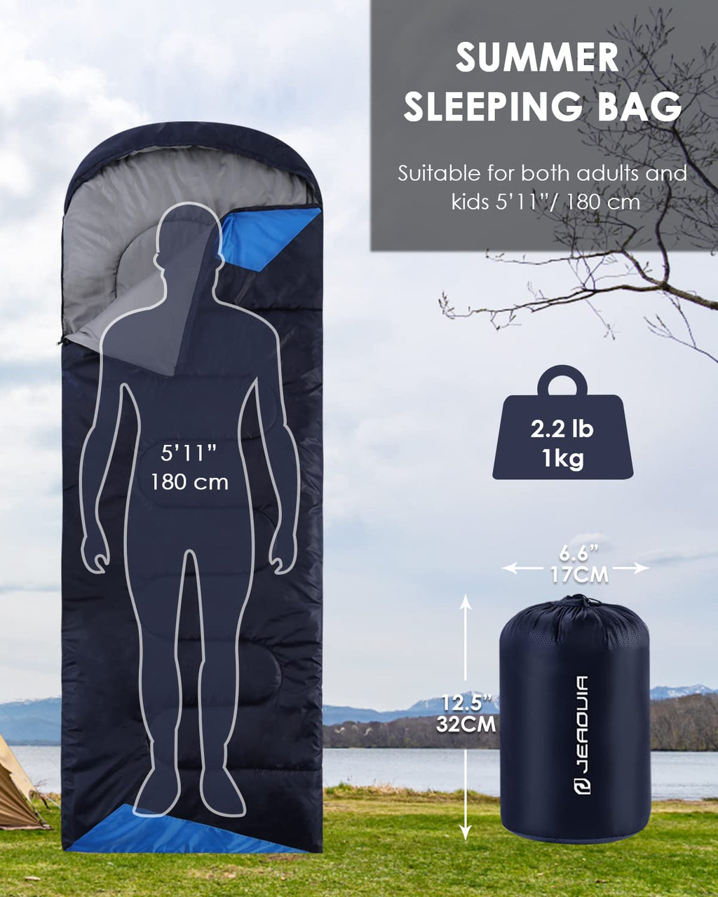 Waterproof Lightweight Cold Weather Sleeping Bag