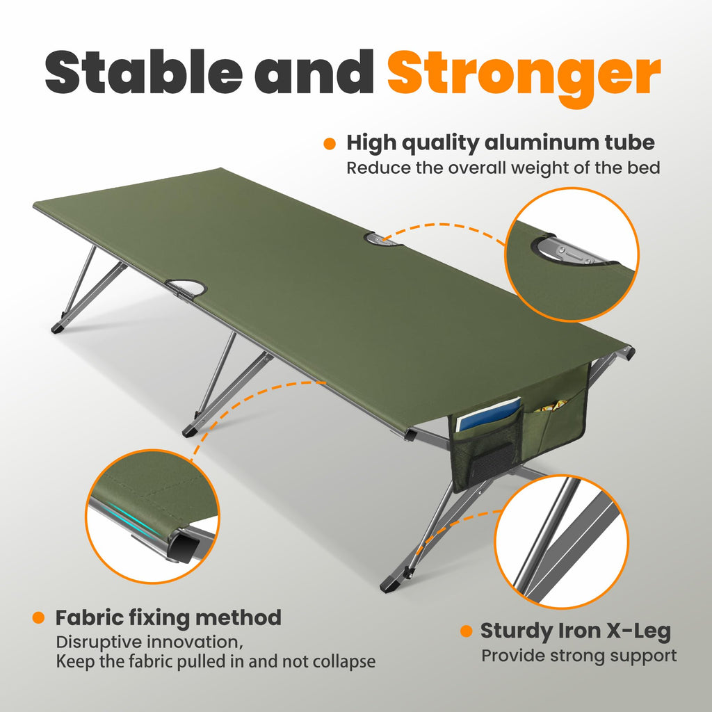 Portable Folding Camping Cot Bed