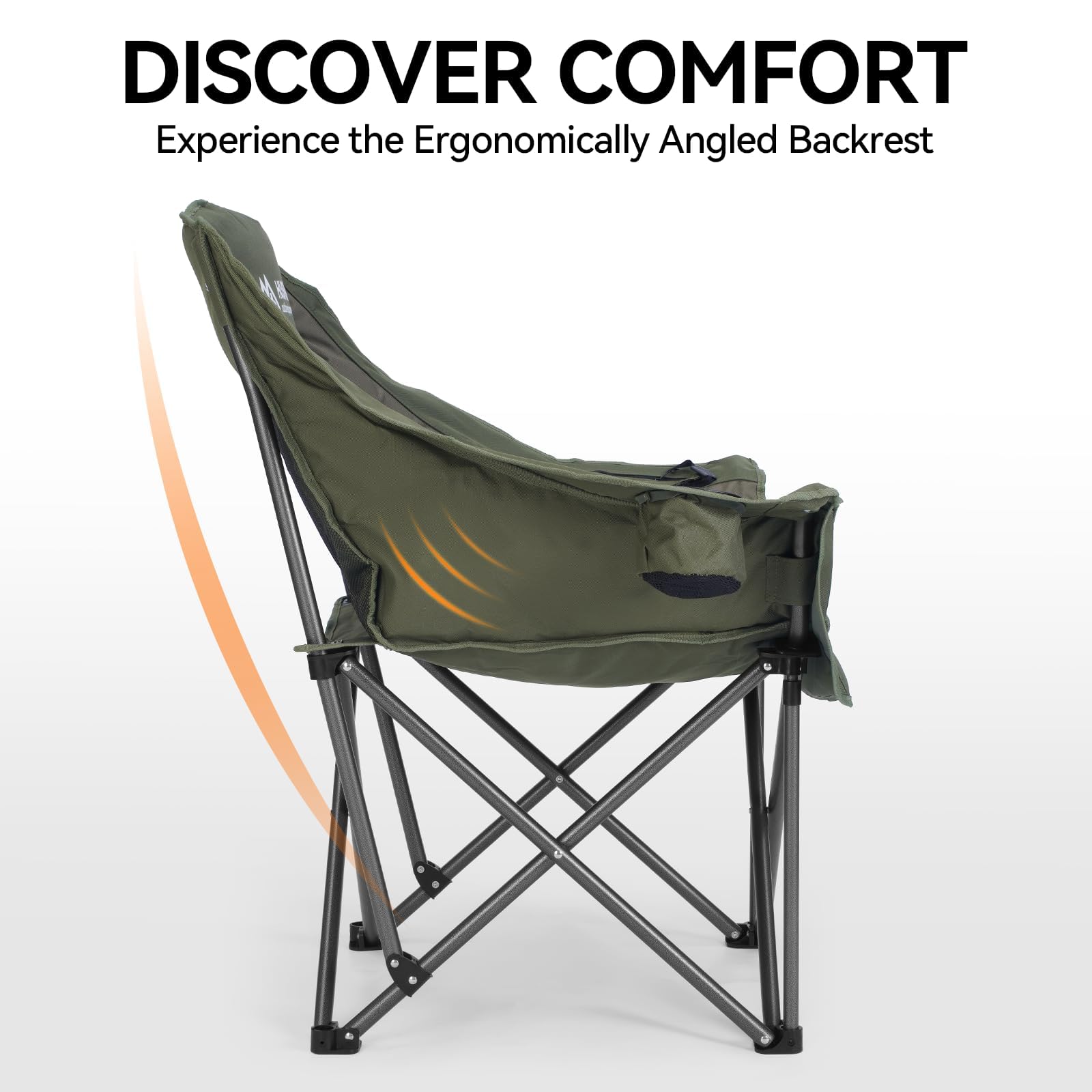 2 Pack Portable Folding Camping Chairs