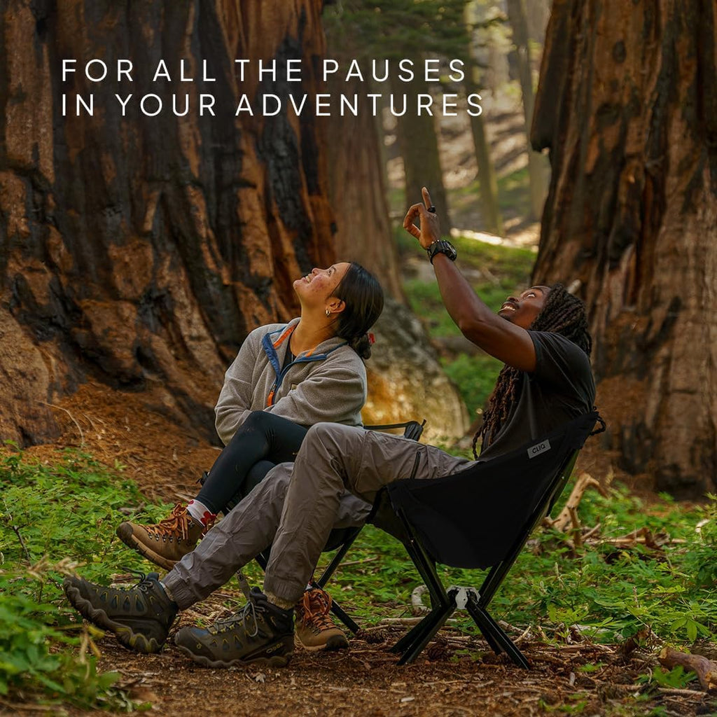 Lightweight Folding Camping Chair 300lb Capacity