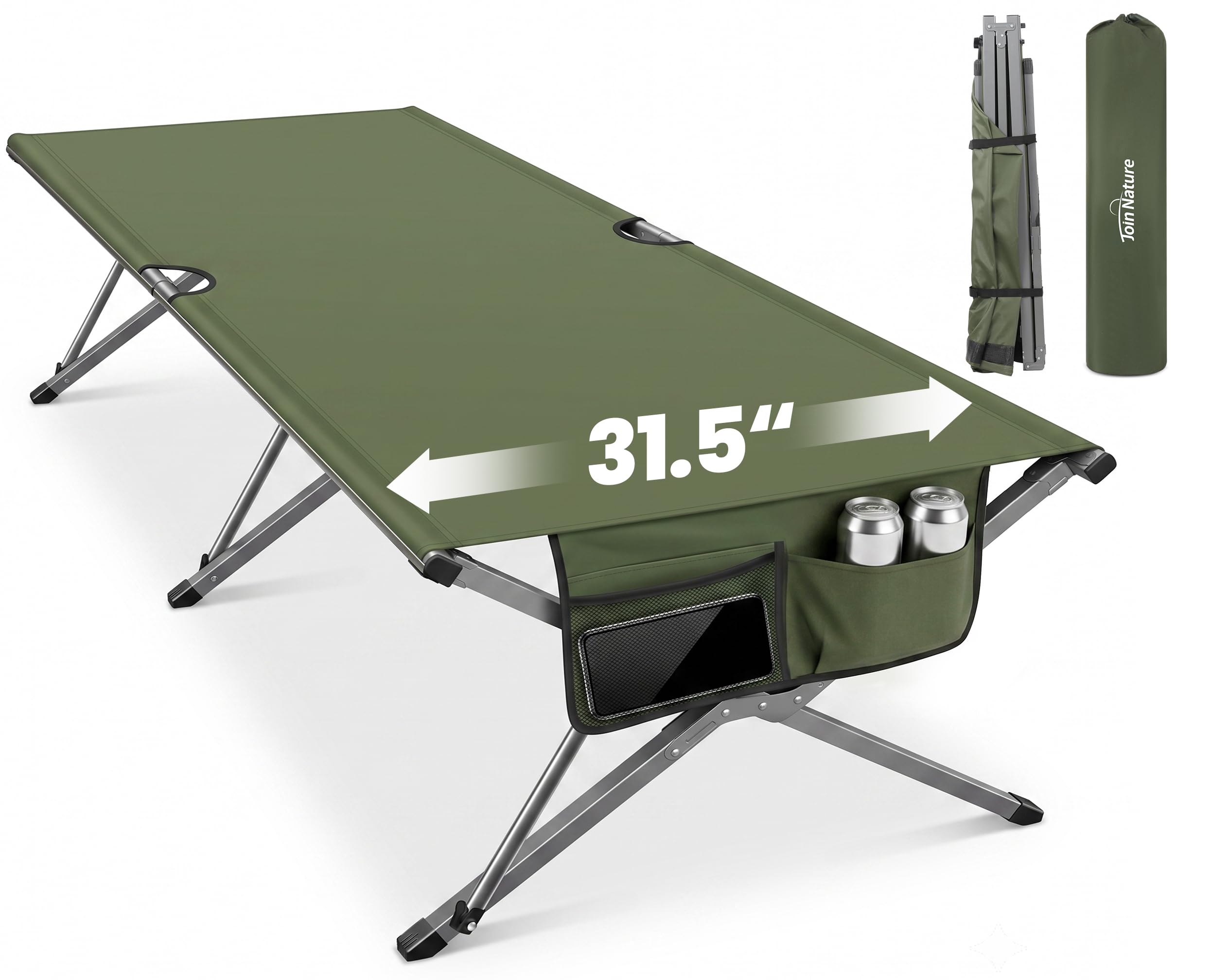 Portable Folding Camping Cot Bed