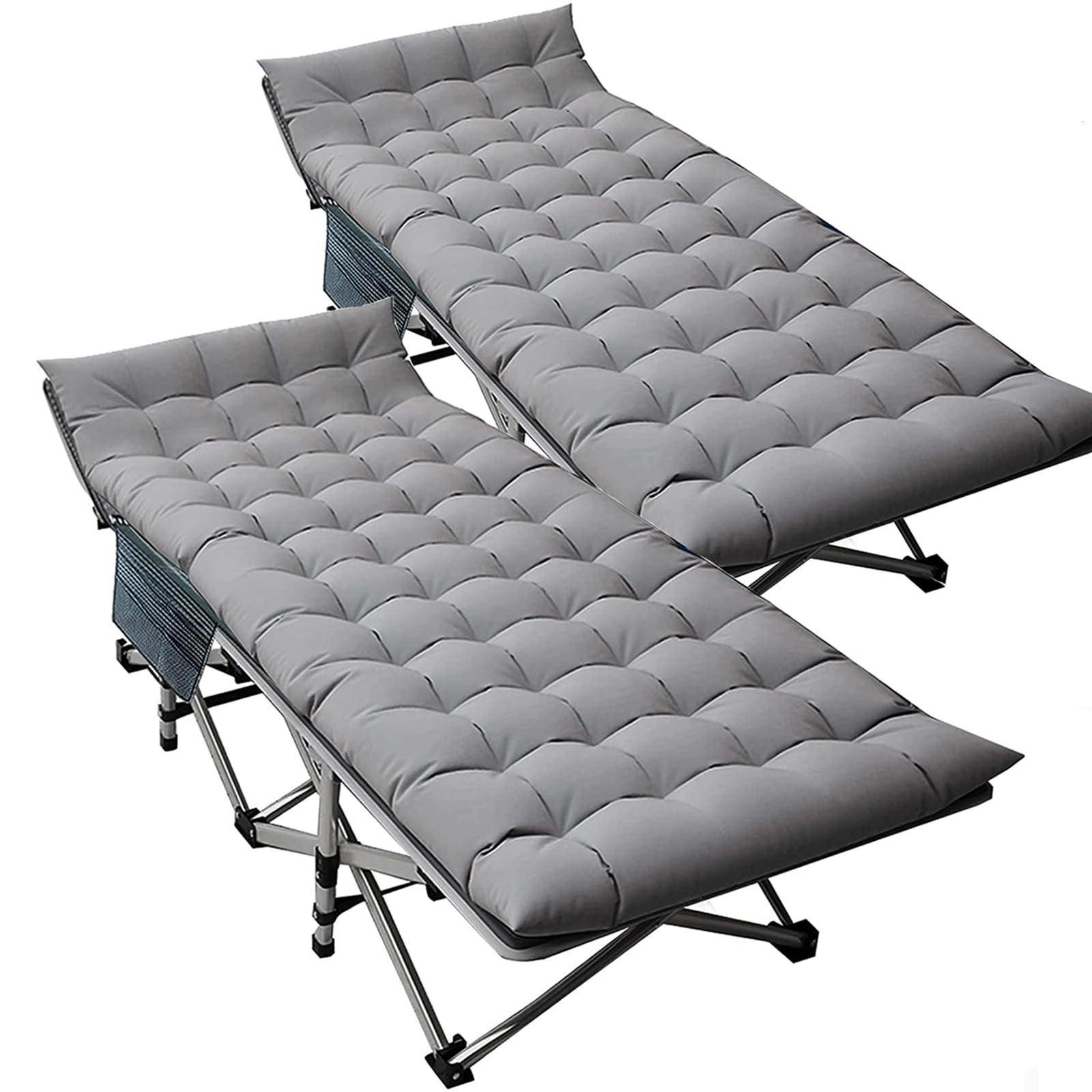 Portable Folding Camping Cot with Mattress