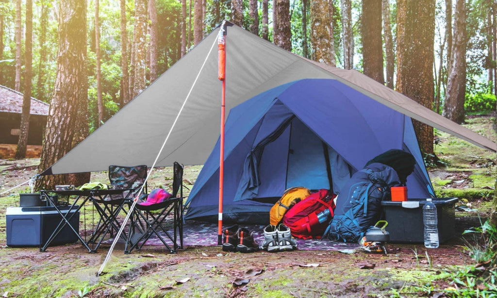 Waterproof Camping Tarp Rain Fly Shelter Cover