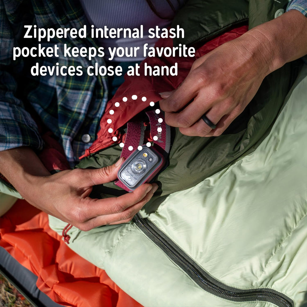 20°F Down Mummy Sleeping Bag for Camping