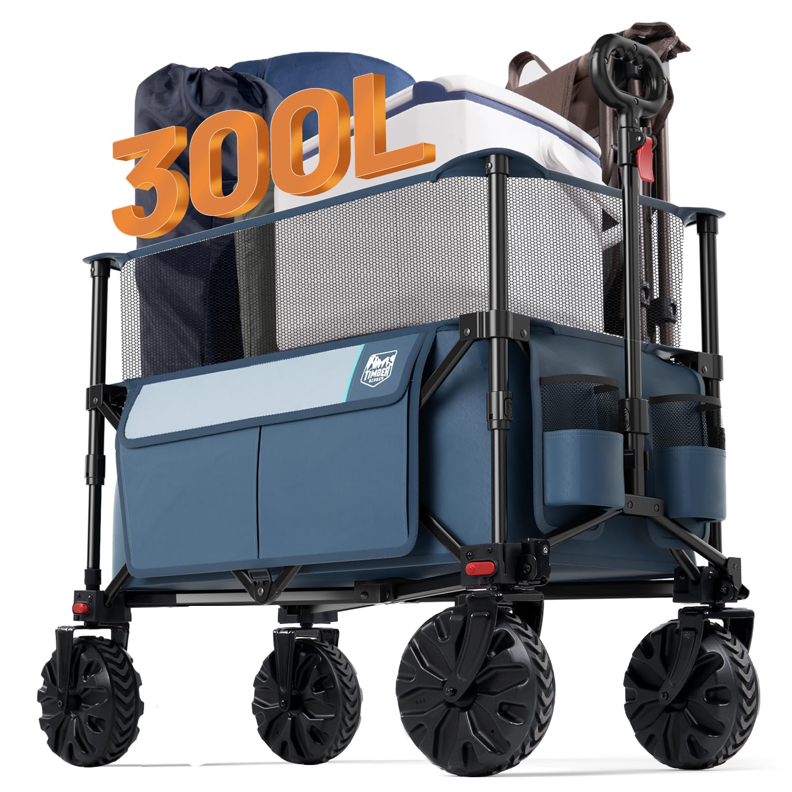 Collapsible Heavy Duty Outdoor Camping Wagon Cart