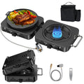 2 Burner Propane Camping Stove with Carry Bag