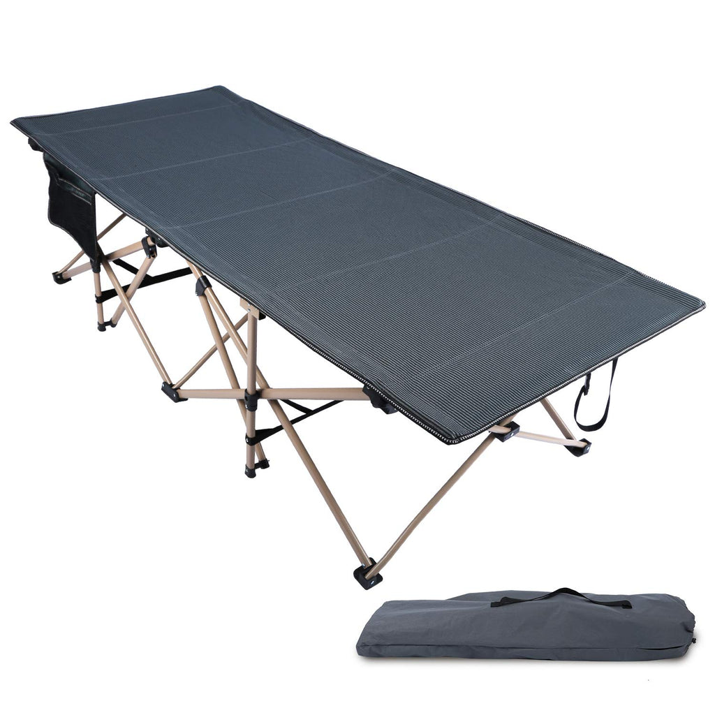 Portable Folding Camping Cot with Sleeping Pad