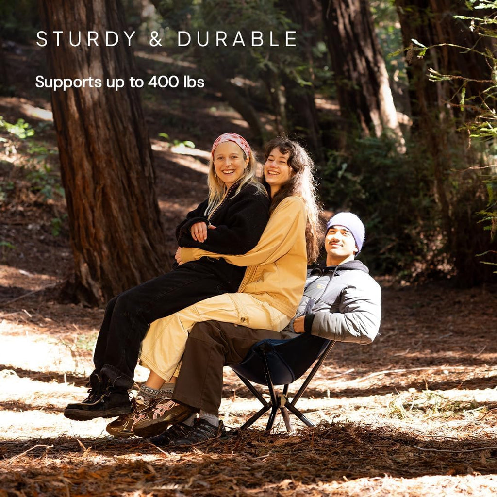 Lightweight Folding Camping Chair 300lb Capacity