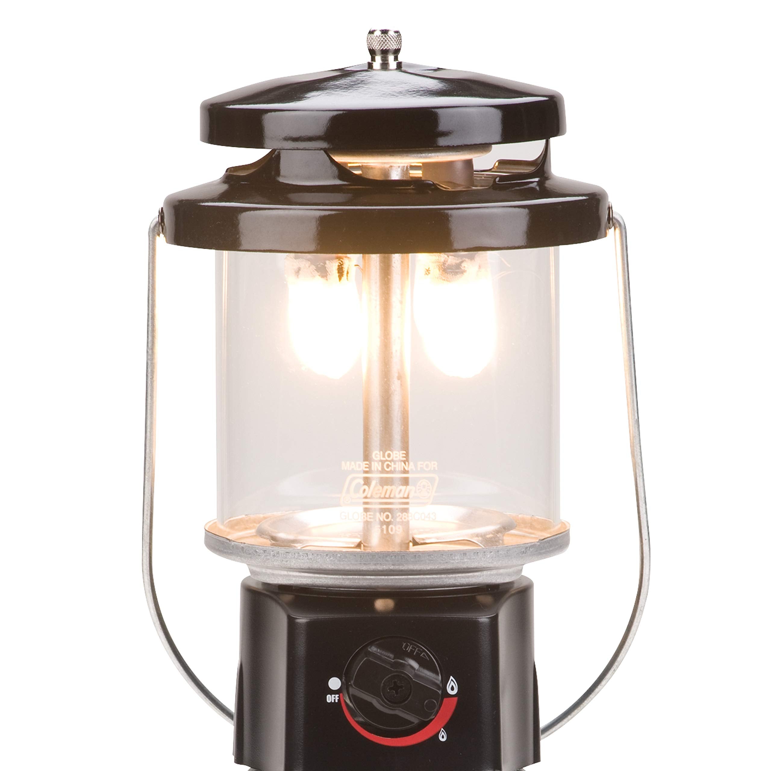 Deluxe Propane Camping Lantern with Adjustable Brightness