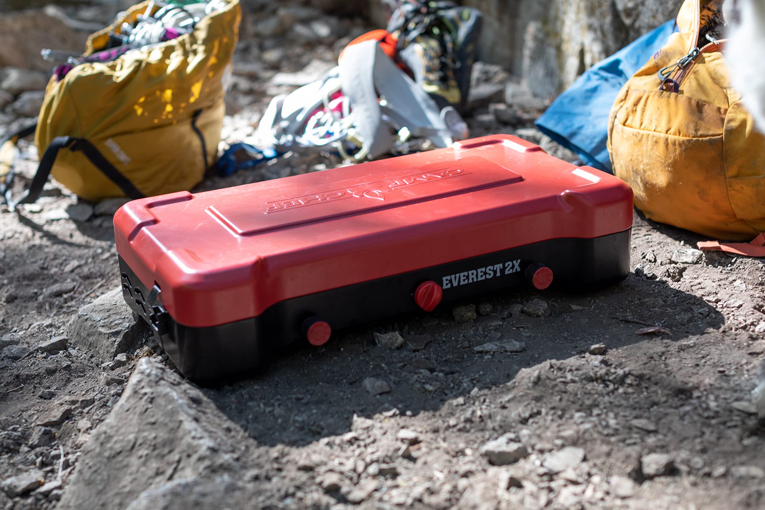 Portable 2 Burner Propane Camping Stove 40000 BTU