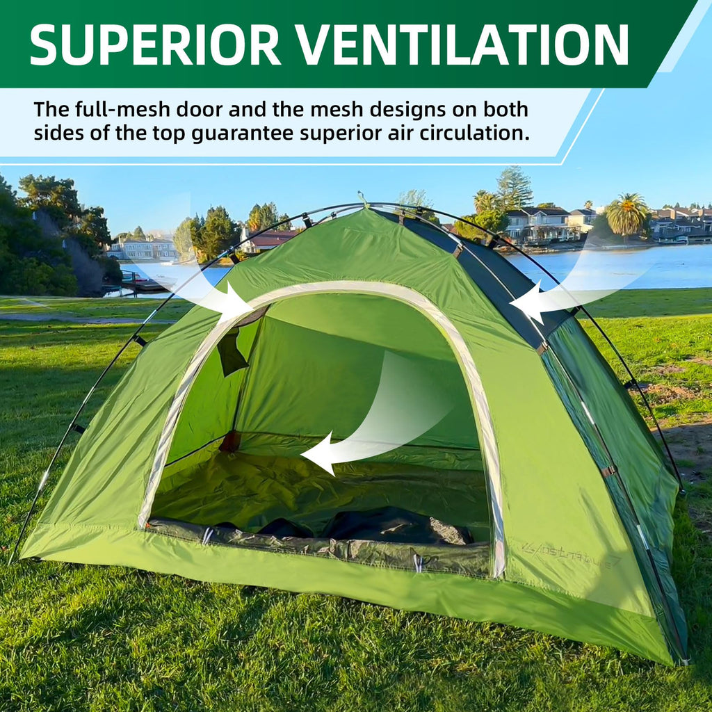 Waterproof Camping Tent for 2-6 Person