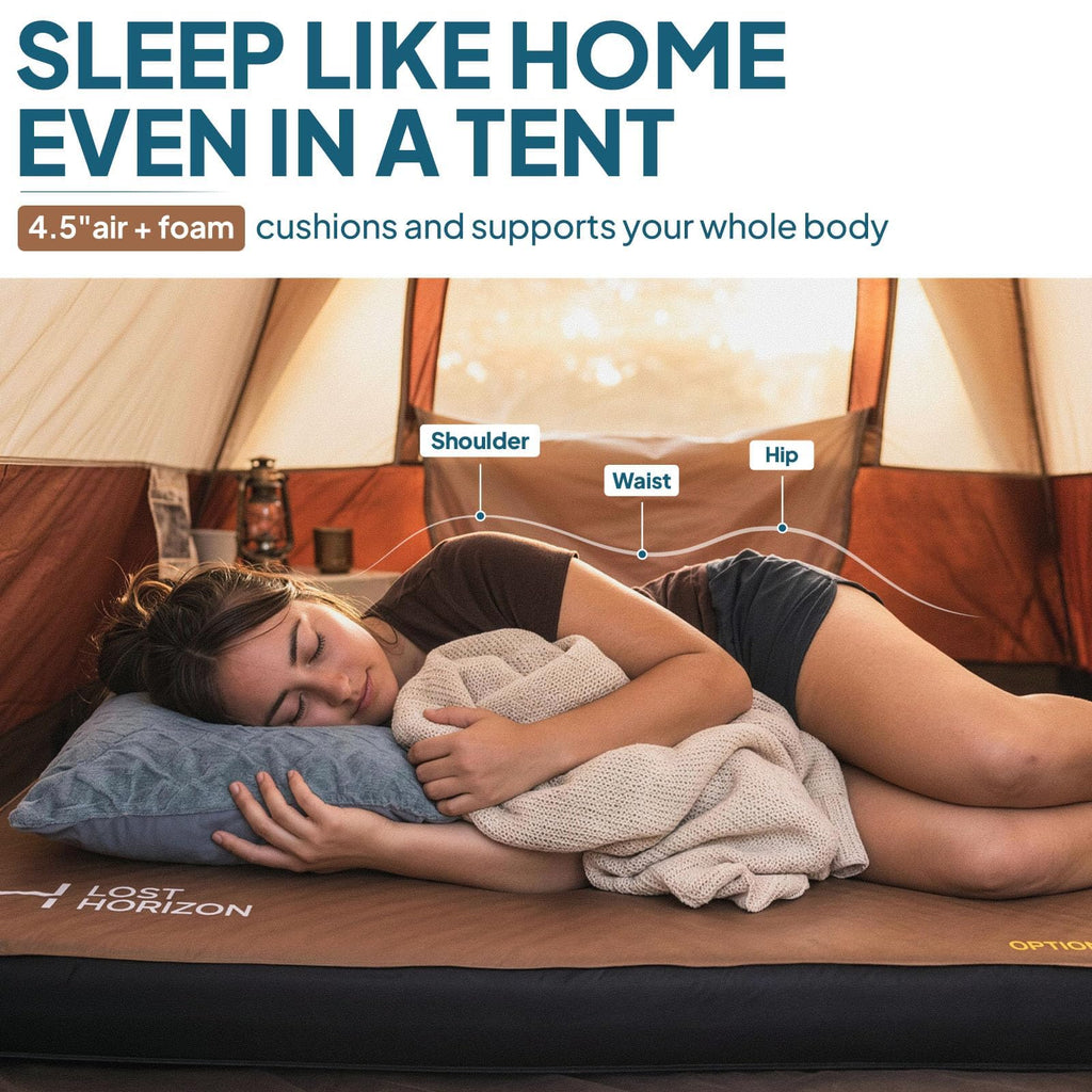 Self Inflating Camping Mattress Sleeping Pad