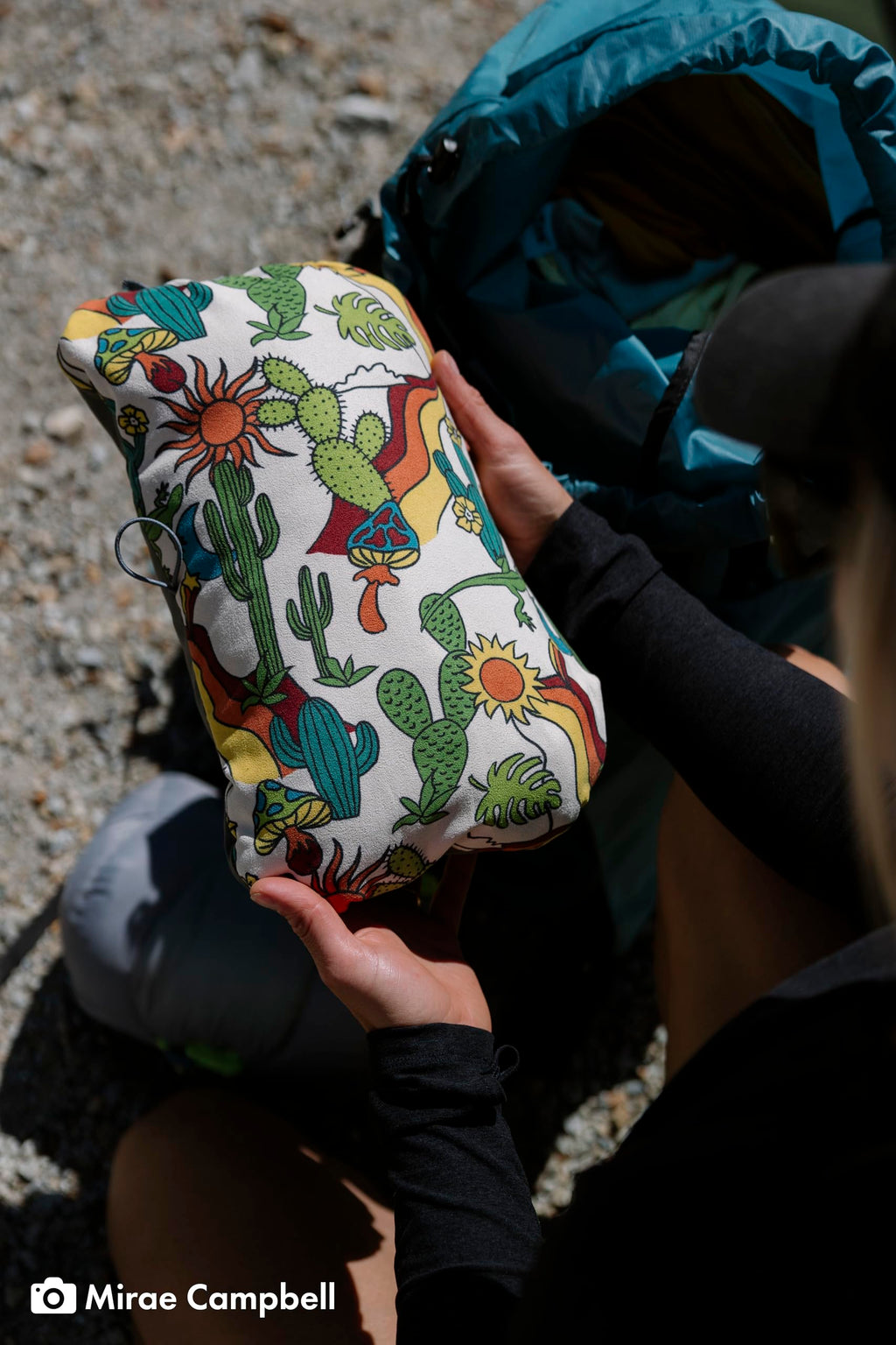 Compressible Camping Pillow for Backpacking
