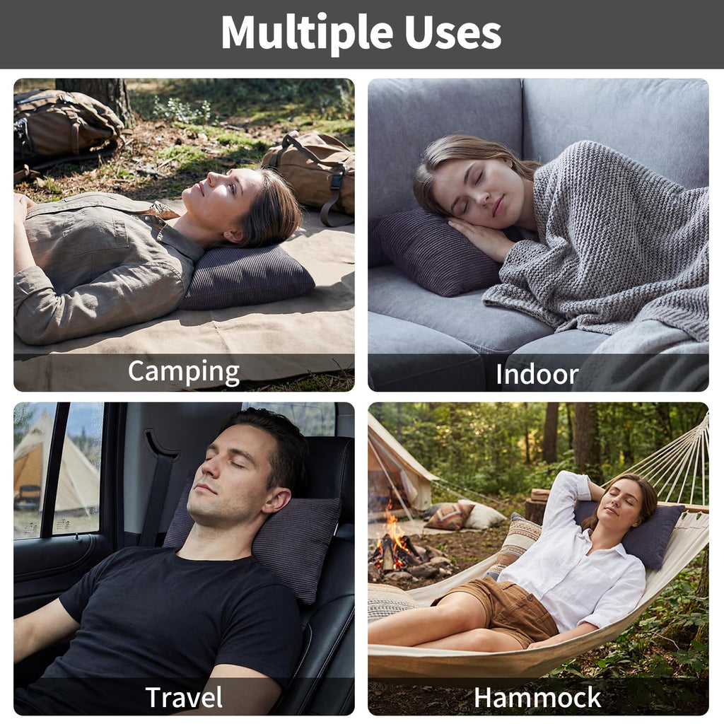 2 Pack Inflatable Camping Pillows