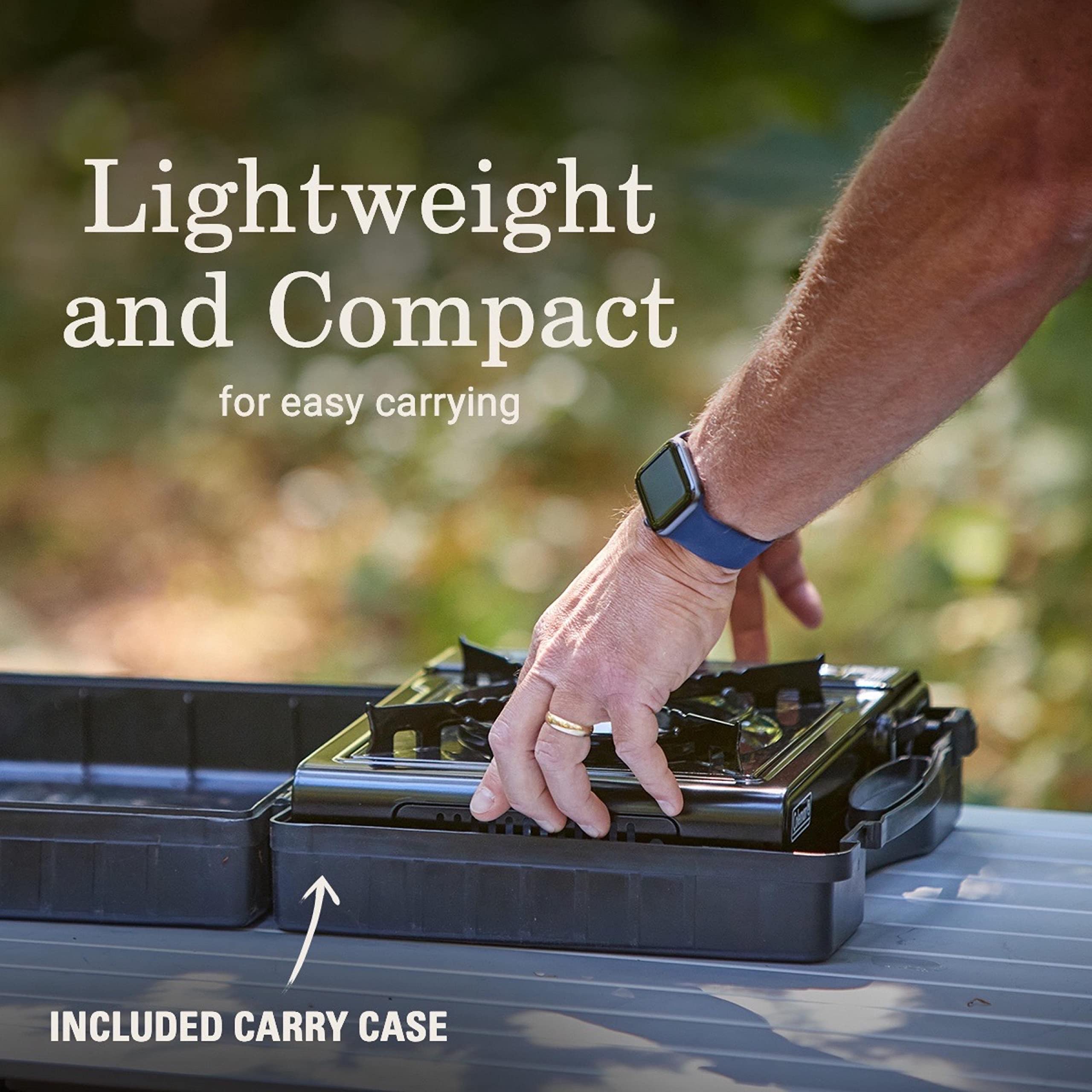 Portable Butane Camping Stove with Carry Case
