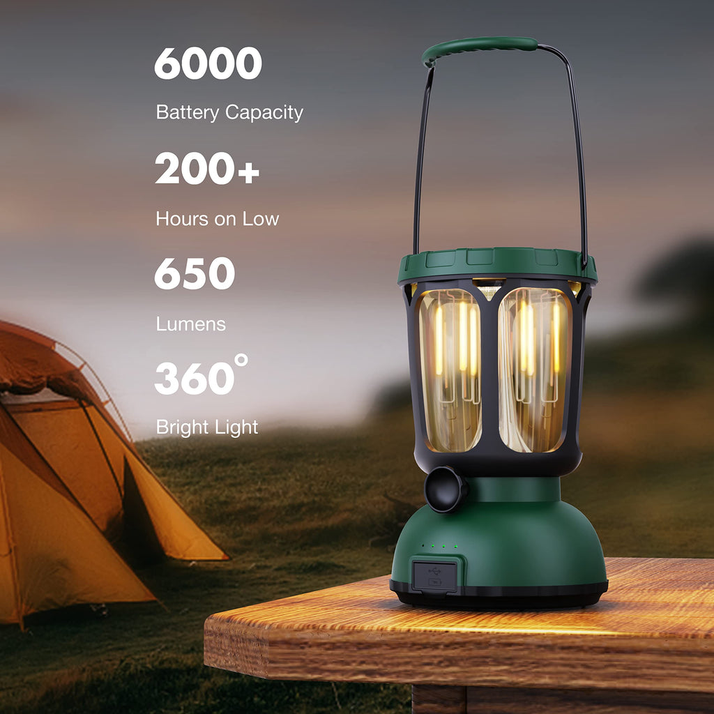 Outdoor LED Camping Lantern 6000 Lumen