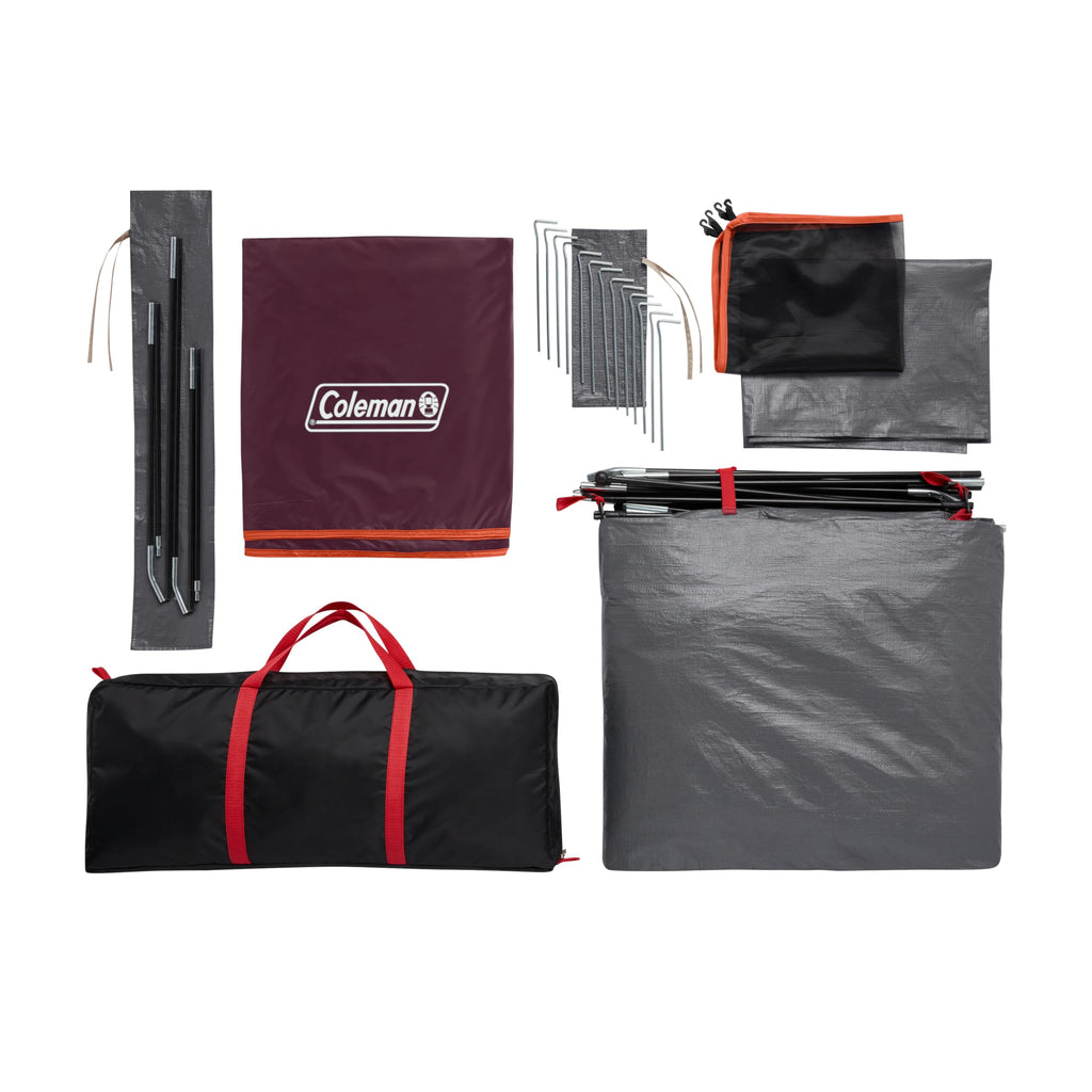 Weatherproof Skydome Camping Tent with Rainfly