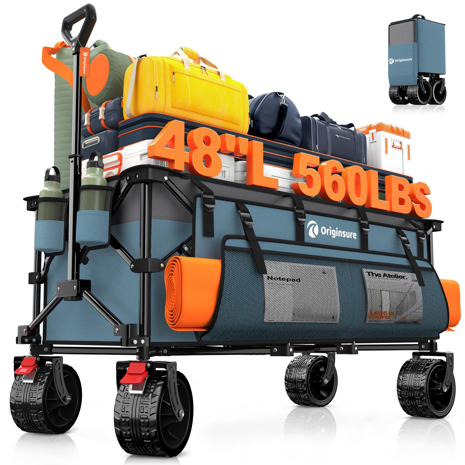 Heavy Duty Folding Camping Wagon Cart