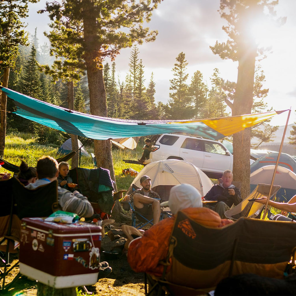 Portable Waterproof Camping Tarp Sun Shelter Rainfly
