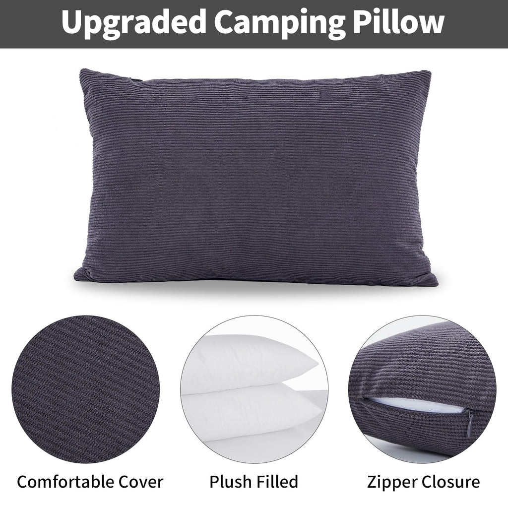 2 Pack Inflatable Camping Pillows