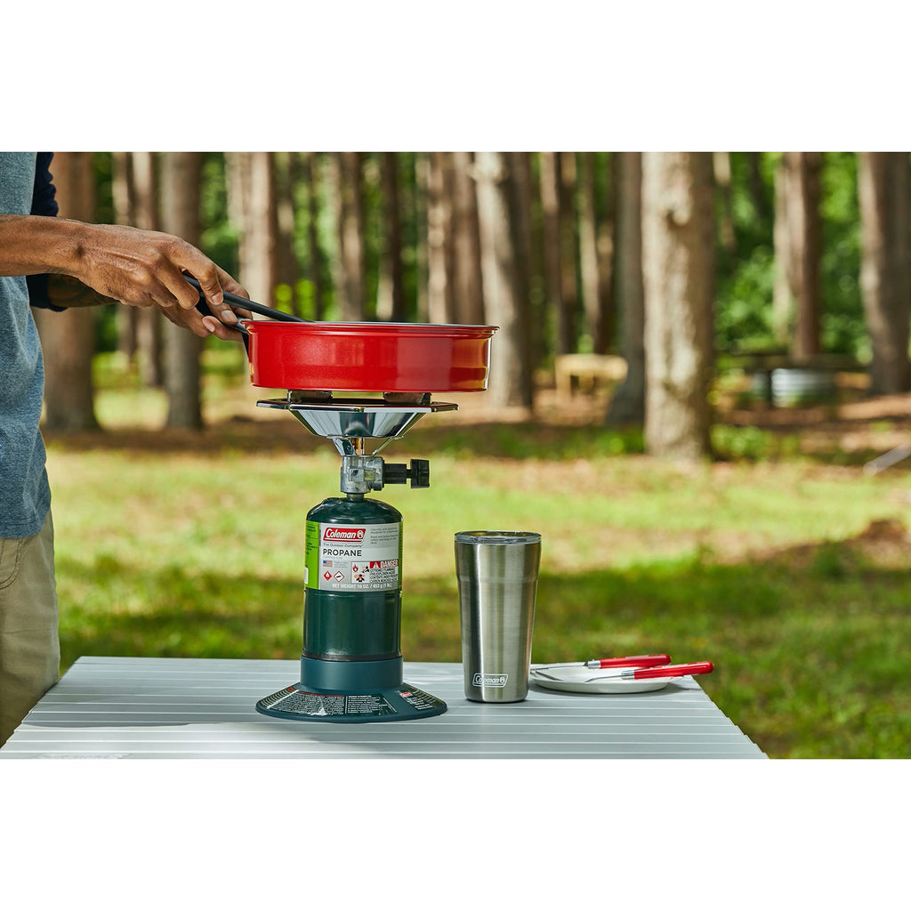 Portable Propane Camping Stove with Adjustable Burner