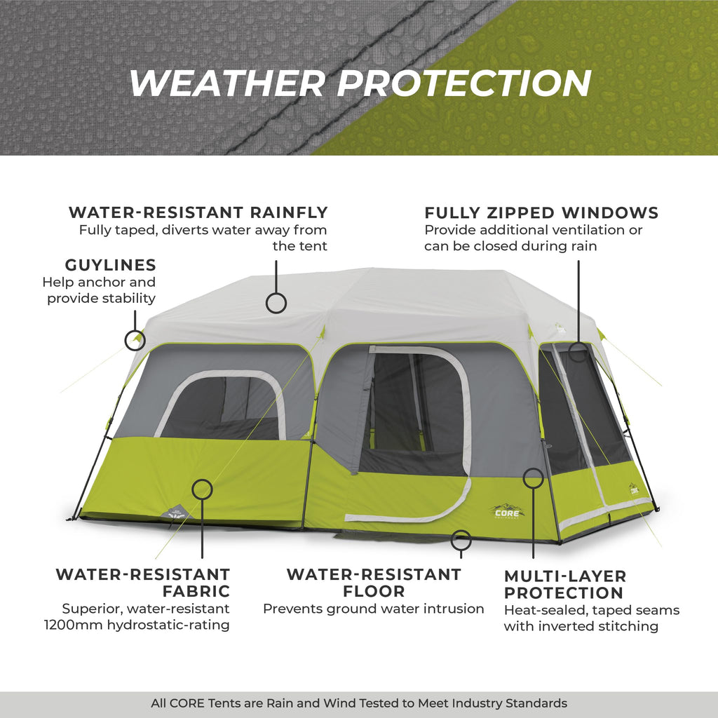 9 Person Instant Cabin Camping Tent