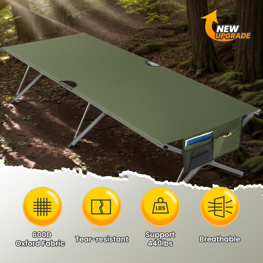 Portable Folding Camping Cot Bed