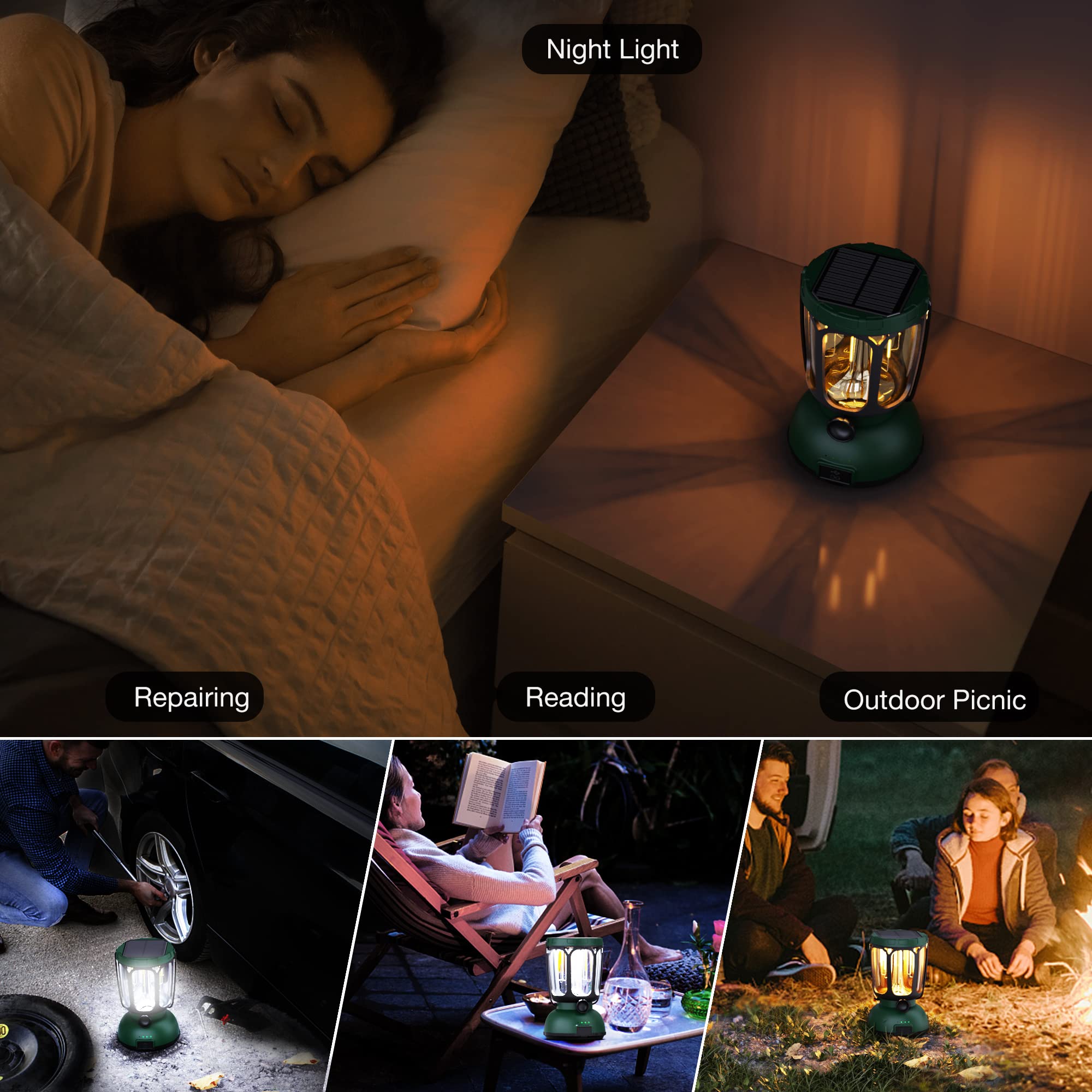 Outdoor LED Camping Lantern 6000 Lumen