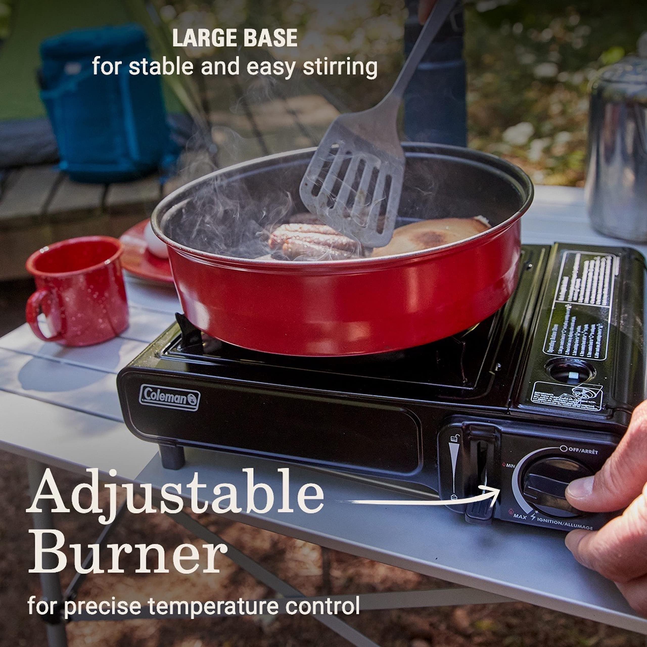 Portable Butane Camping Stove with Carry Case