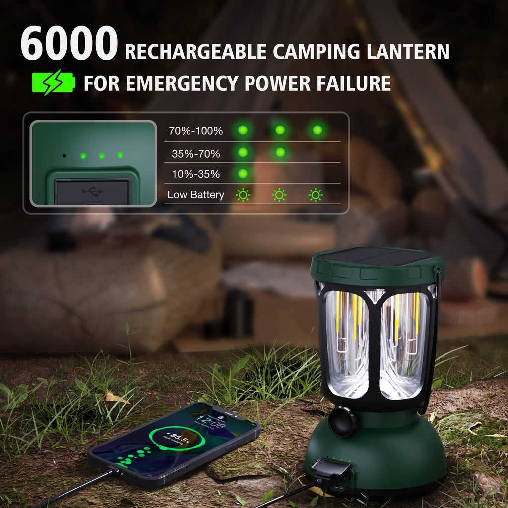 Outdoor LED Camping Lantern 6000 Lumen