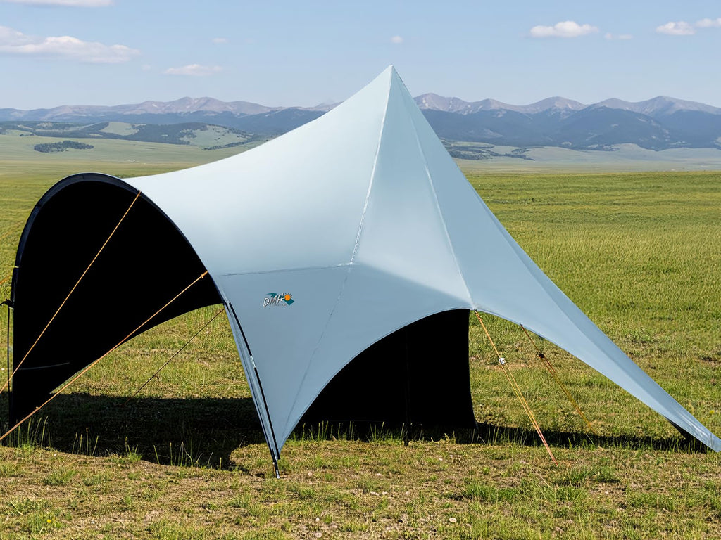 Waterproof Camping Canopy Tarp Sun Shade Shelter