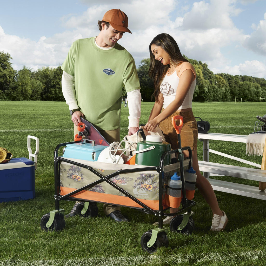Heavy Duty Folding Outdoor Camping Wagon Cart