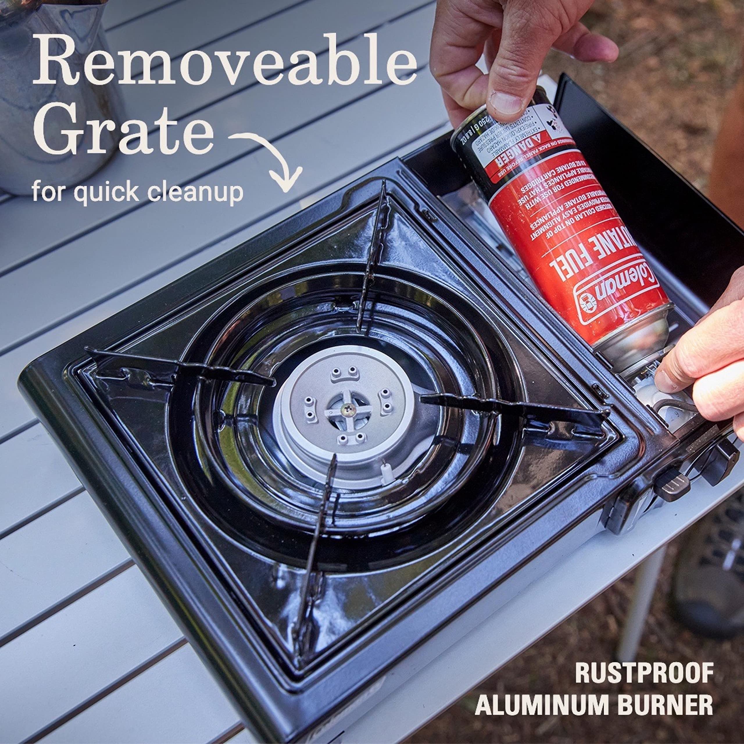 Portable Butane Camping Stove with Carry Case
