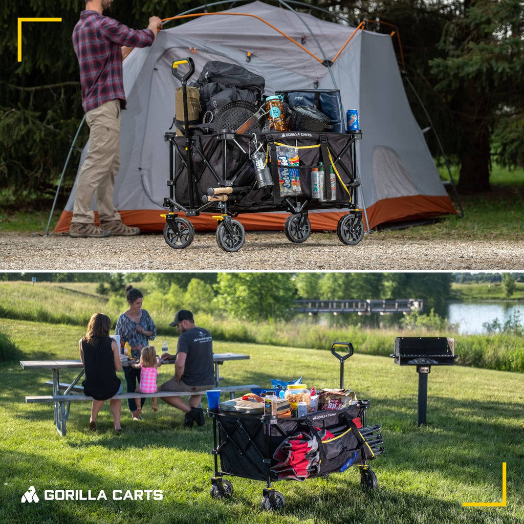 Foldable All Terrain Camping Wagon Cart