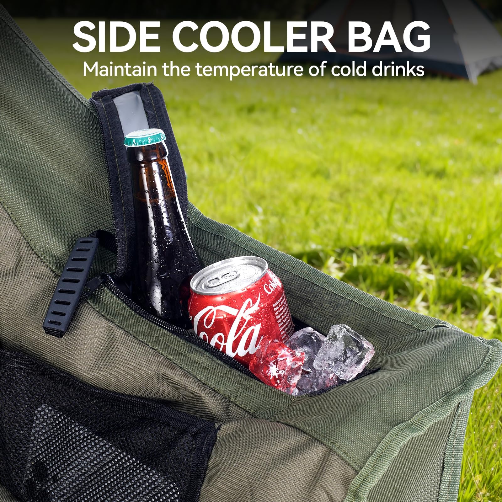 2 Pack Portable Folding Camping Chairs