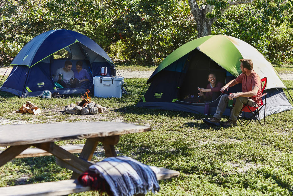 Camping Tent with Rainfly for Outdoor Shelter